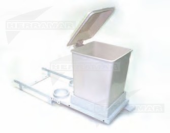 PORTARESIDUOS BASE PLASTICA 31X39X50 (E) - imagen 2