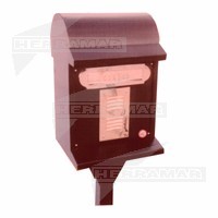 BUZON PIE BOCA GR 50X33X30 CIEGO (V22E-A)