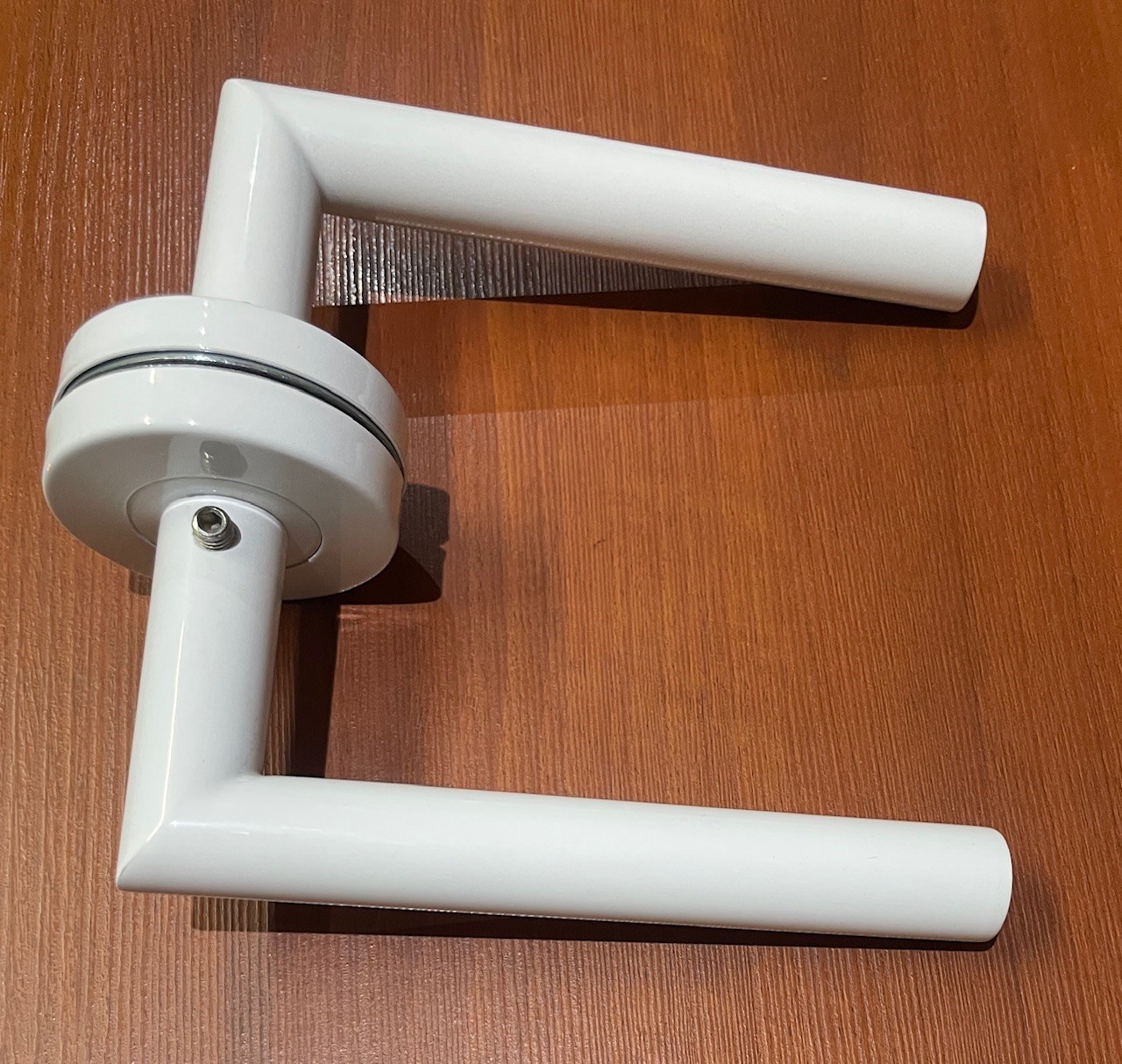 MANIJA ACERO INOX DOBLE BLANCA TOSHI