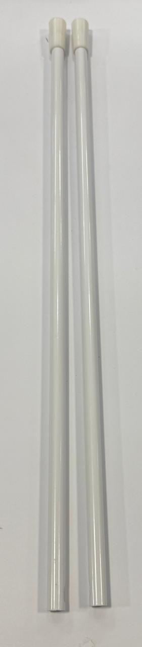 BARRALES LONGITUDINALES 50 CM BLANCO PAR (HAF)***